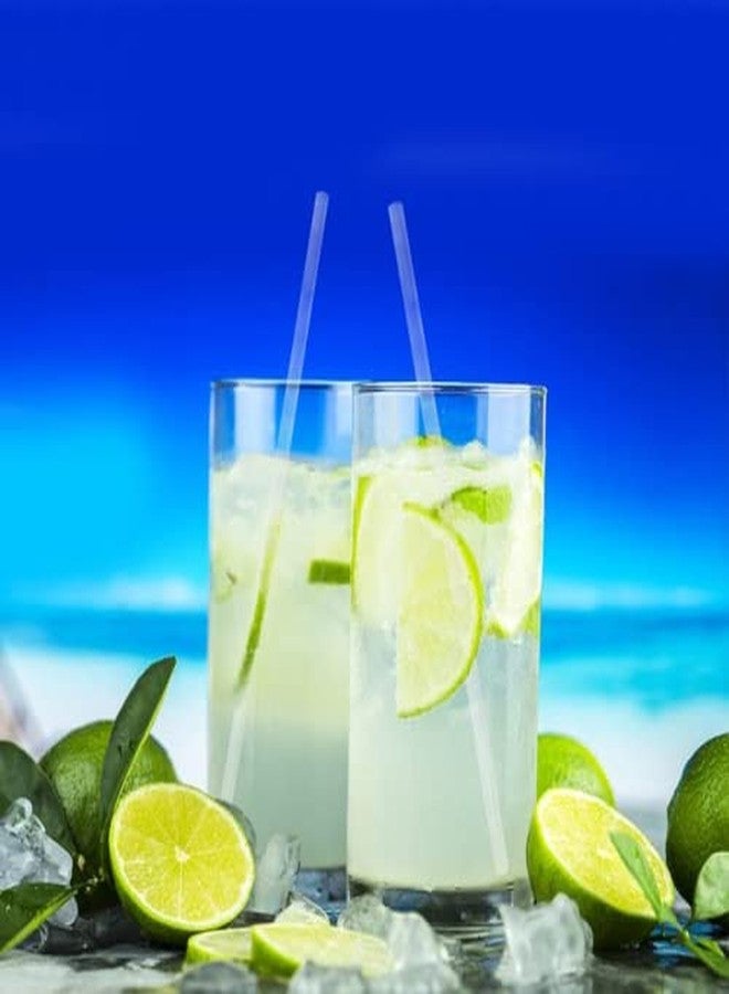 بيرفيكت ستيكس شفاطات شرب بيرفكت ستيكس للاستخدام مرة واحدة - طول 7 3/4 بوصة - شفافة جامبو 7.75 بوصة. عبوة من 500 قطعة - Image 3